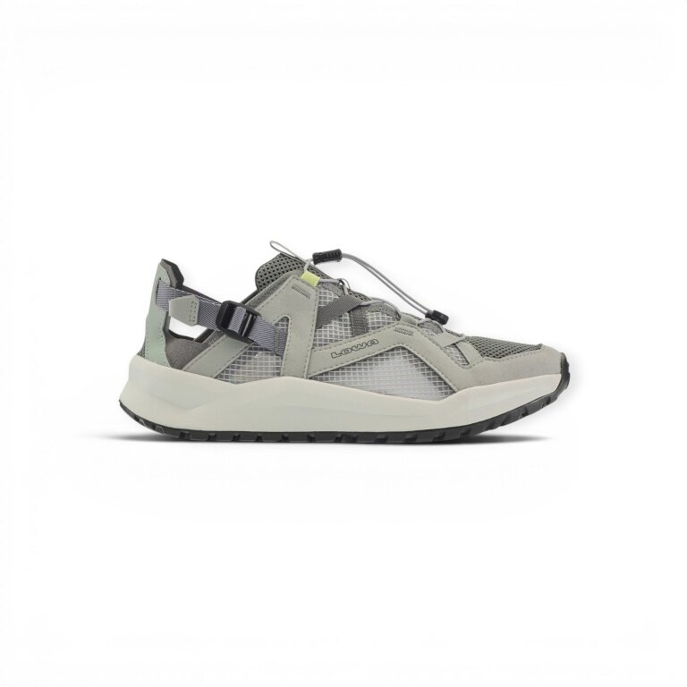 Lowa Everyday Travel Shoes Kaloya LT (Nubuck Leather) grey Men's