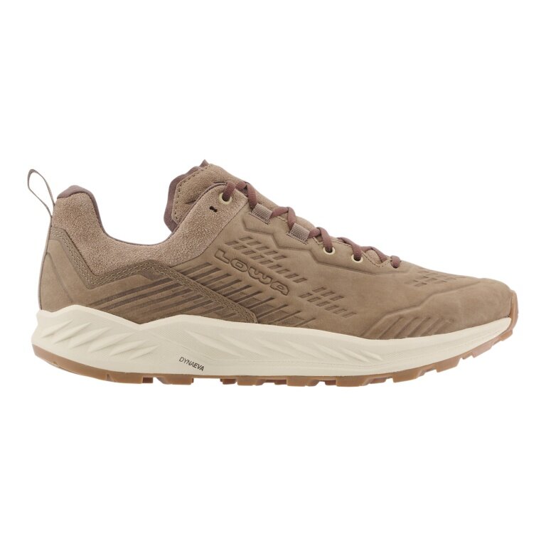 Lowa hiking shoes Nuvolo (nubuck leather) humus/brown men's