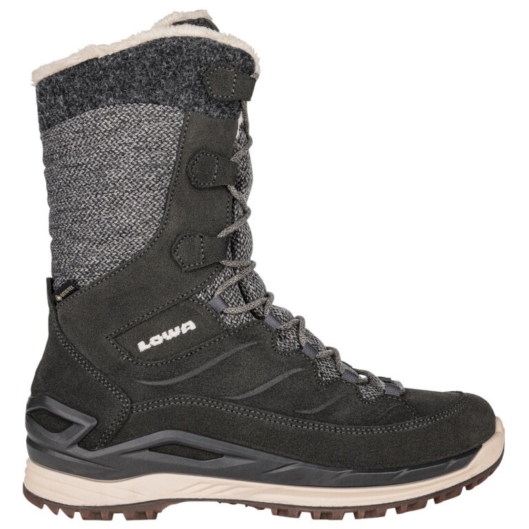 Lowa Winter Boots Barina EVO GTX (Suede, waterproof) 2025 anthracite/champagne ladies