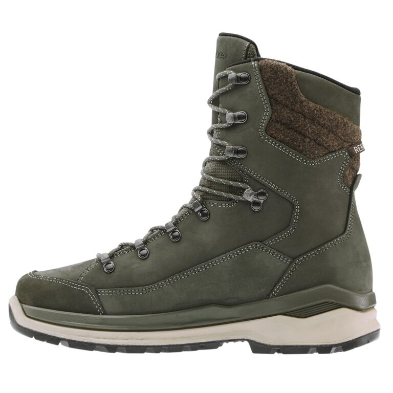 Lowa Winter Boots Renegade Evo Ice GTX (Nubuck Leather/Textile, waterproof) olive green/dune men's