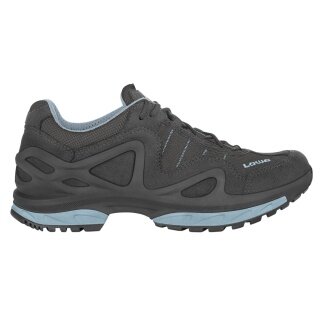 Lowa Gorgon GTX Hiking Shoes (Multifunctional, Textile/Synthetic, Waterproof) Anthracite/Ice Blue Ladies