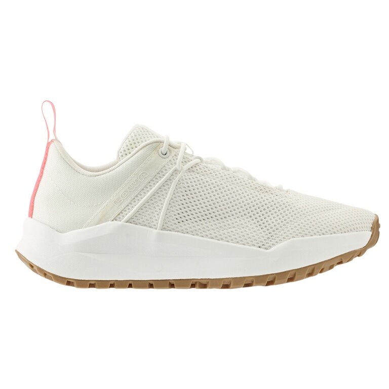 Lowa Everyday Travel Shoes Kaloya (Textile) off-white/coral Ladies