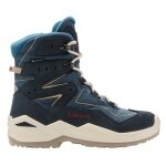 Lowa Winter Boots Lino GTX High (Suede/Textile, waterproof) 2025 navy blue/dune children