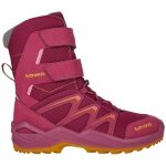 Lowa Winter Boots Maddox Warm High GTX (Textile/Synthetic, waterproof) 2025 berry/apricot children
