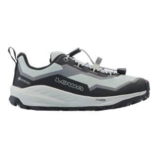 Lowa multifunctional shoes Trailux GTX LO (waterproof, textile/synthetic) black/grey toddlers
