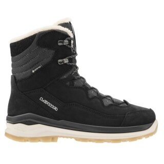 Lowa Winter Boots Ottawa Evo GTX (Suede/Textile, waterproof) black/grey ladies