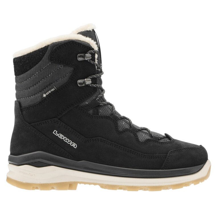 Lowa Winter Boots Ottawa Evo GTX (Suede/Textile, waterproof) black/grey ladies