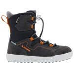 Lowa Raik 2 High GTX Winter Boots (Suede/Textile, waterproof) black/orange toddlers