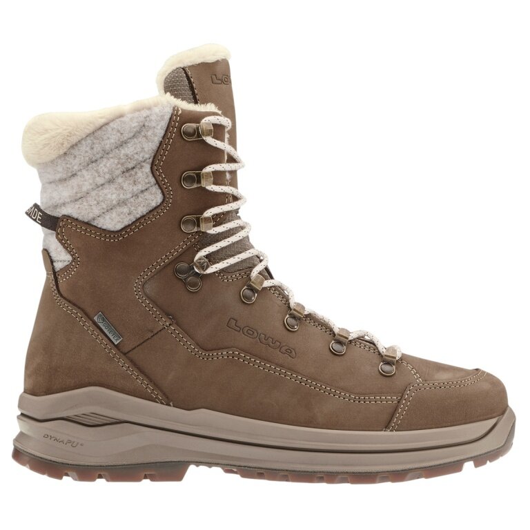 Lowa Winter Boots Renegade Evo Ice GTX (Nubuck Leather/Textile, waterproof) sand/beige ladies