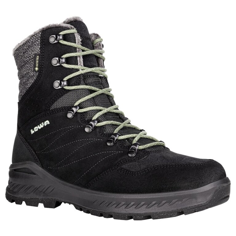 Lowa Winter Boots Nabucco GTX (Suede/Textile, waterproof) black/jade ladies