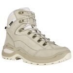 Lowa Hiking Shoes Renegade Evo Mid GTX (All-Terrain, Nubuck Leather, Waterproof) Champagne/Panna Ladies