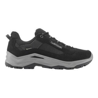 Lowa Ventierra LO GTX Hiking Shoes (Suede/Textile, waterproof) black/grey men's