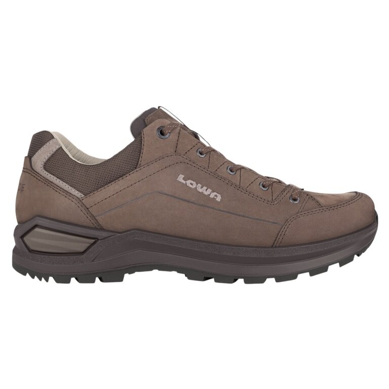 Lowa Renegade EVO LL Low Hiking Shoes (Nubuck Leather) brown Men's