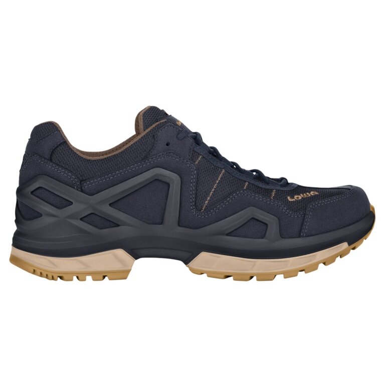 Lowa Hiking Shoes Gorgon GTX (Multifunctional, Textile/Synthetic, Waterproof) navy blue/stone grey Men's