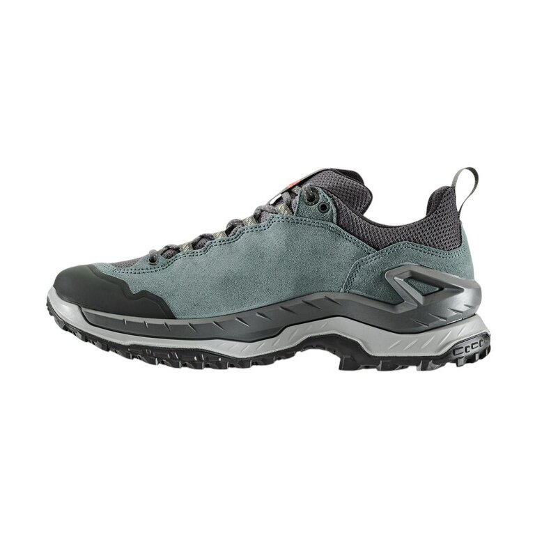 Lowa Innovo Low Hiking Shoes (All-Terrain, Suede/Textile) Dark Petrol Men's
