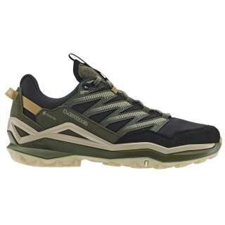Lowa Maddox Pro Low GTX Hiking Shoes (Fast-Hiking, Textile/Synthetic, waterproof) black/olive men's