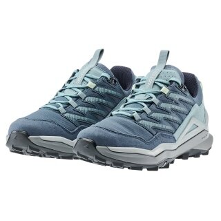 Lowa Maddox Pro GTX Low Hiking Shoes (Textile/Synthetic, waterproof) smoke blue/grey ladies