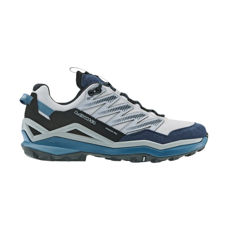 Lowa Maddox Pro Low Hiking Shoes (Fast-Hiking, Textile/Synthetic) navy blue/marine blue men's