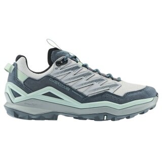 Lowa Maddox Pro Low Hiking Shoes (Fast-Hiking, Textile/Synthetic) slate grey/blue Ladies