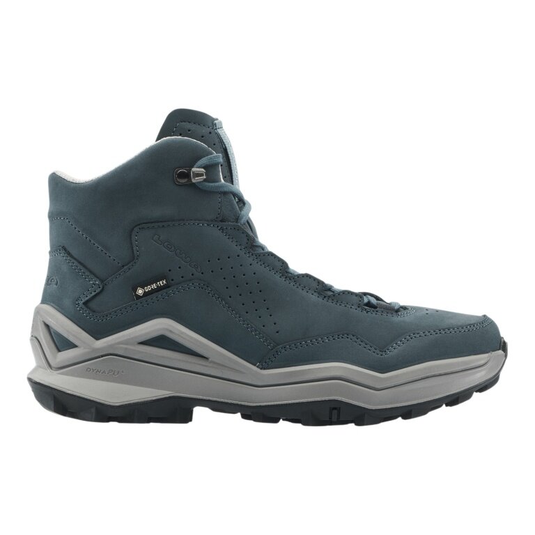 Lowa hiking boots Maddox Pro LT GTX MID (nubuck leather, waterproof) slate blue/grey ladies