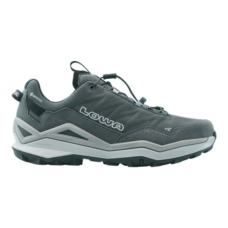 Lowa Maddox Pro Low GTX SL Hiking Shoes (Fast-Hiking, Textile/Synthetic, waterproof) grey Men's
