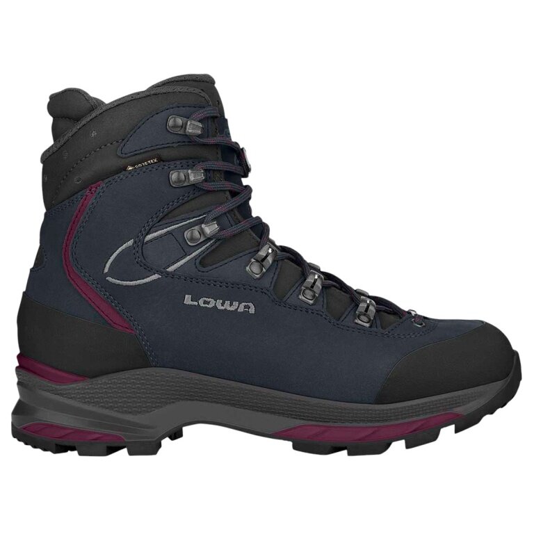 Lowa Hiking Shoes Mauria Evo GTX (Nubuck Leather) 2025 navy blue/brown ladies