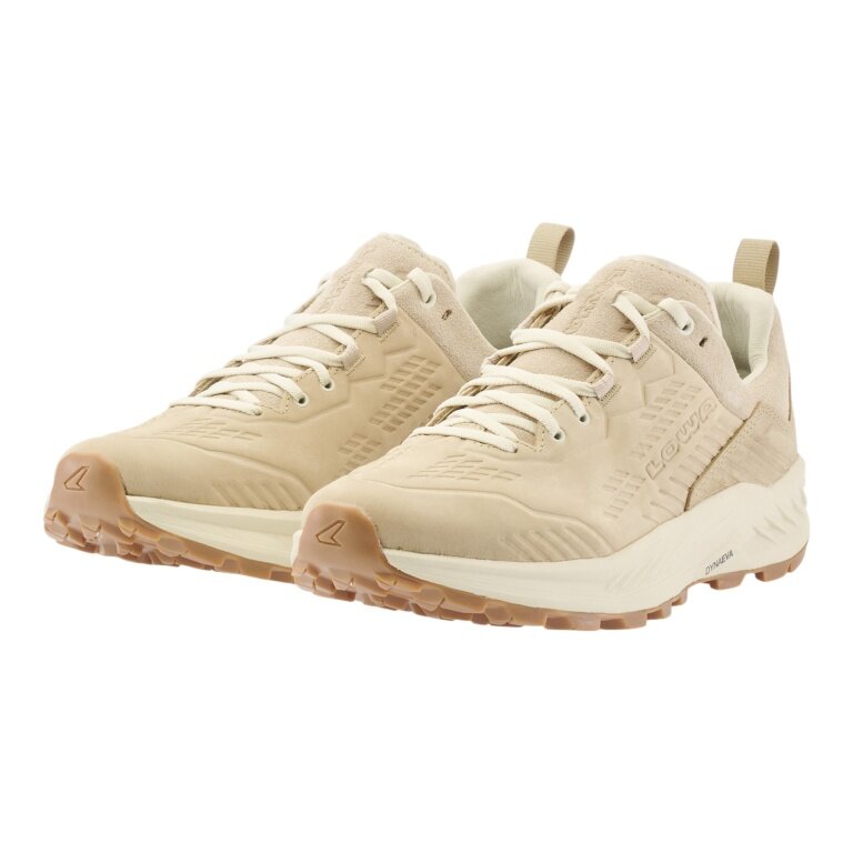 Lowa hiking shoes Nuvolo (nubuck leather) desert beige/champagne ladies