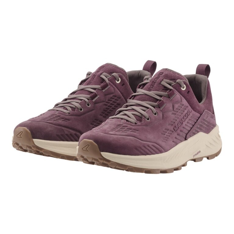 Lowa hiking shoes Nuvolo (nubuck leather) old rose/cream ladies