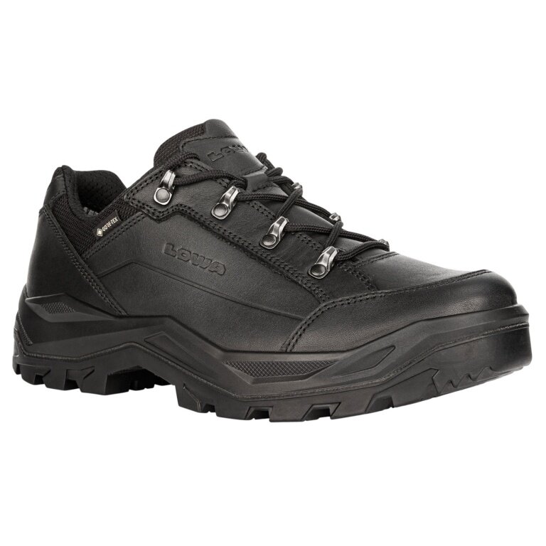 Lowa Renegade II GTX TF Walking Shoes (All-Terrain, Smooth Leather, Waterproof) Black Men's