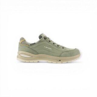 Lowa Renegade EVO Lo GTX Hiking Shoes (All-Terrain, Nubuck Leather, Waterproof) sage green Ladies
