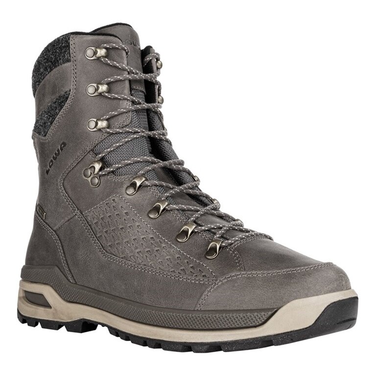 Lowa Renegade Evo Ice GTX Hiking Boots (Winter, Smooth Leather, Waterproof) 2024 Walnut Brown Men's