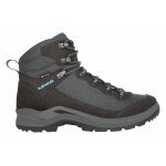 Lowa Taurus Pro Mid GTX Hiking Shoes (All-Terrain, Suede/Textile, Waterproof) 2025 Anthracite Grey Ladies