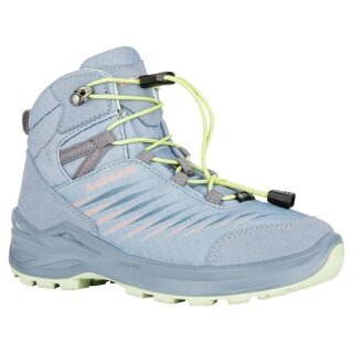 Lowa Hiking Shoes Zirrox II GTX MID Junior (Multifunctional, waterproof) arctic blue/mint green toddlers