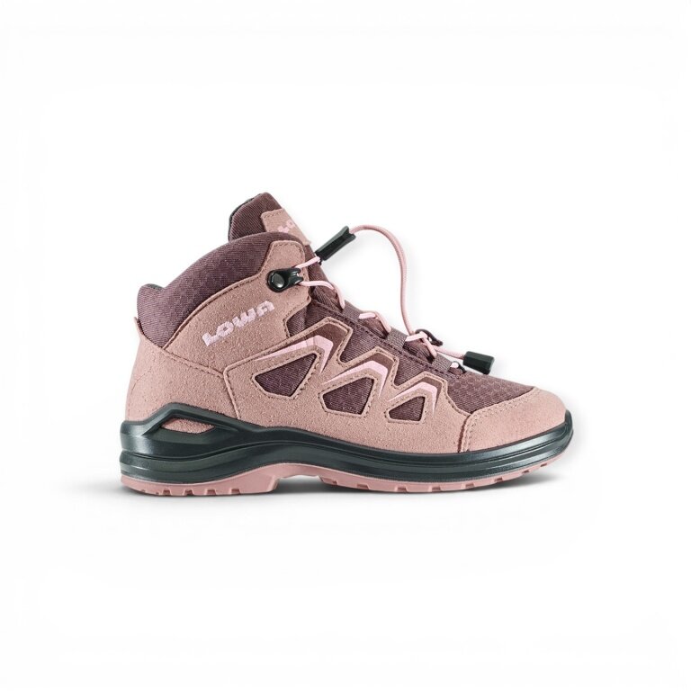 Lowa Innox Evo GTX QC Walking Shoes (Synthetic/Textile, waterproof) old rose/pink toddlers