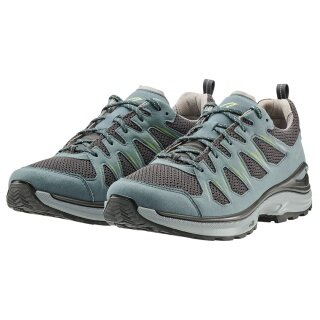Lowa Innox Evo II Low Walking Shoes (Multifunction, Synthetic/Textile) Dark Petrol/Grey Men's