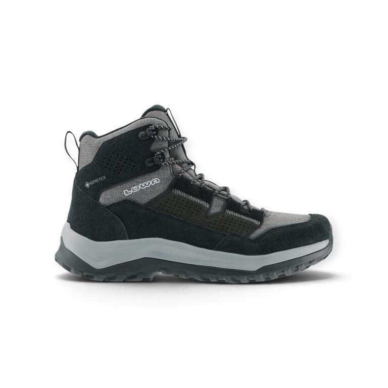 Lowa Kaloya Winter GTX MID Winter Shoes (Textile/Leather, waterproof) black/grey men's