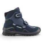 Lowa Winter Shoes Milo Evo GTX High (Velcro, Textile/Synthetic, waterproof) 2026 blue/navy toddlers
