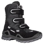 Lowa Winter Shoes Milo Evo GTX High (Textile/Synthetic, waterproof) black/grey Children