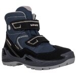 Lowa Winter Shoes Milo GTX (waterproof) black/navy blue Kids