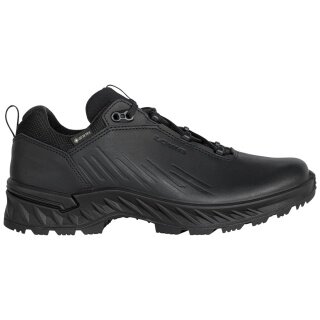 Lowa Military Shoes Work Shoes Zicon GTX LO (Smooth Leather, Waterproof) Black Men's