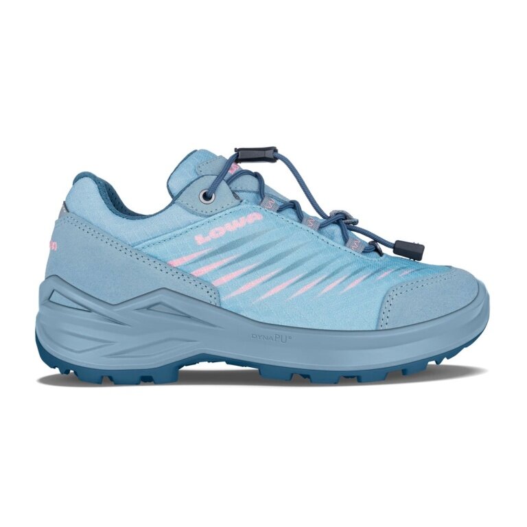 Lowa Hiking Shoes Zirrox Low II GTX Junior (Multifunctional, waterproof) 2025 ice blue/petrol children