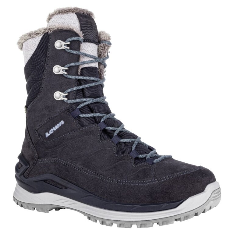 Lowa Winter Boots Calceta EVO GTX (Suede, waterproof) 2024 navy/ice blue ladies