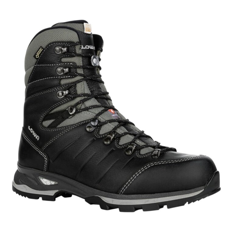 Lowa Winter Boots Yukon Ice II GTX (Nubuck Leather/Smooth Leather, waterproof, warm) black men's