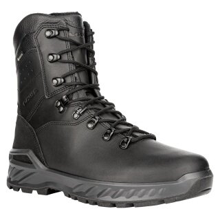 Lowa Military Boots Work Shoes R-8 GTX Thermo (Smooth Leather, Waterproof, Warm) Black Men's