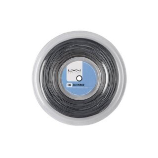 Luxilon Tennis String Alu Power 1.30 (Durability+Power) silver 220m roll