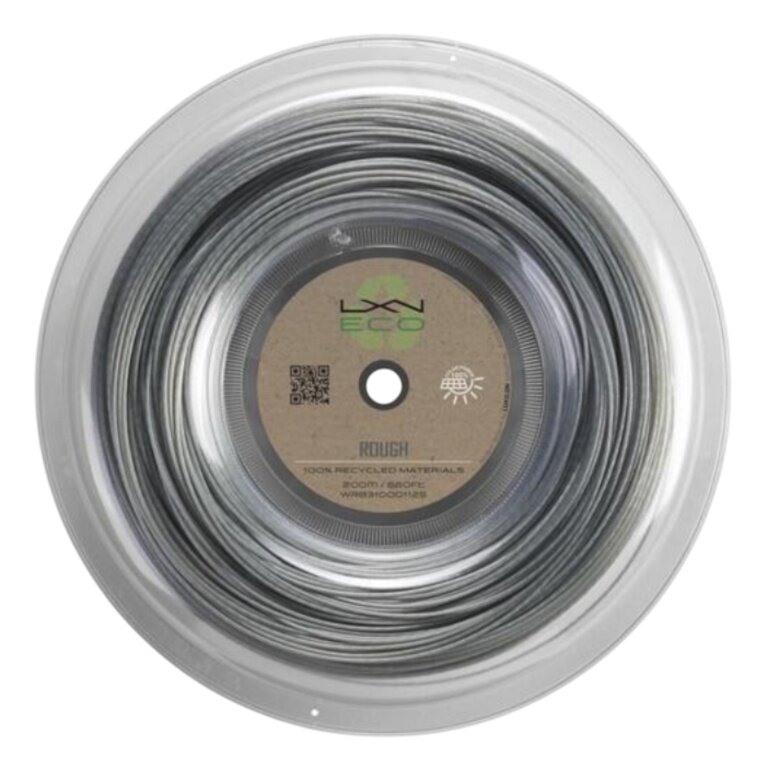 Luxilon Tennis String Eco Rough 1.25 (Spin + Durability) grey 200m reel