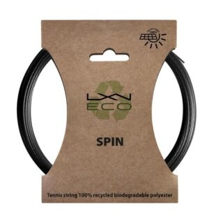Luxilon Tennis String Eco Spin 1.25 (Durability + Spin) black 12m set