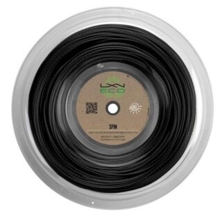 Luxilon Tennis String Eco Spin 1.25 (Durability + Spin) black 200m reel