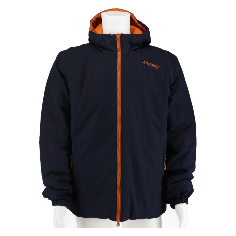 Maier Sports Reversible Jacket Allan navy/orange Men