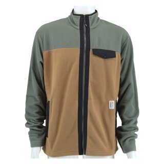 Maloja Fleece Jacket RopiM Mountain Fleece (warm, comfortable) clay brown/multi men's